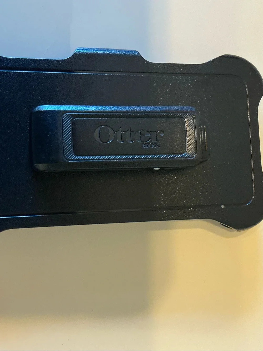 Black otter box defender series replacement belt clip
